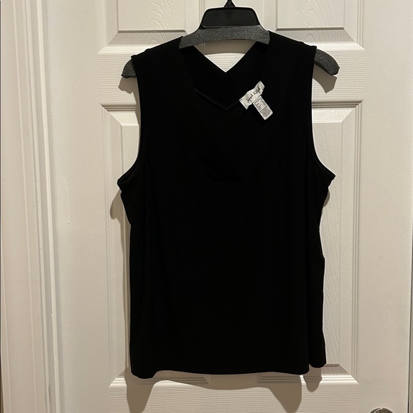 Joseph Ribkoff Classic Black Top - Picture 2 of 5